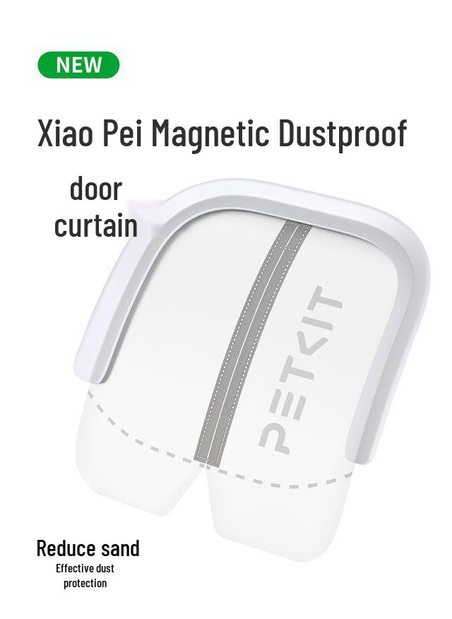 Xiaopei Cat Toilet MAX Magnetic Dustproof Curtain 2nd Gen - Reduces Litter Tracking