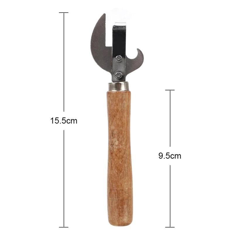 

Портативный ручной консервный нож, открывалки для бутылок из нержавеющей стали, профессиональные эргономичные банки, консервный нож для банок, кухонные принадлежности