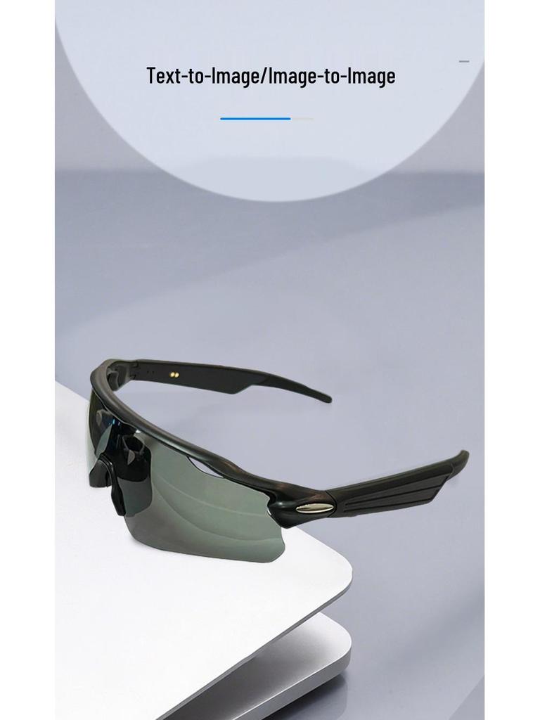 Smart Bluetooth Cycling Glasses with AI Voice Translation