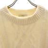 LE PHIL wool Long sleeve Fisherman knit 1 White system Women Used