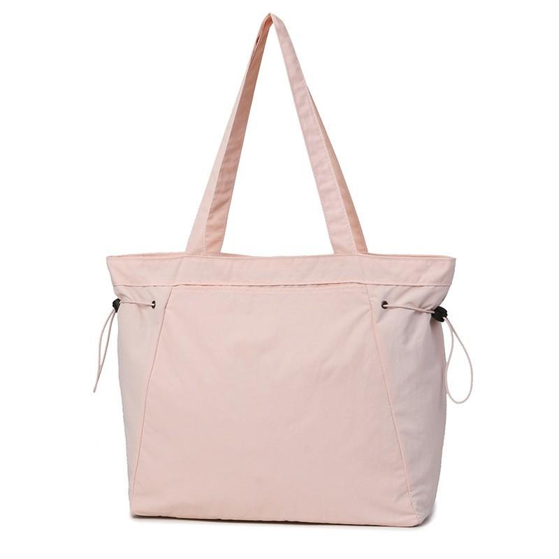 Casual Mode Grote Capaciteit Tote Bag Eenvoudige Reistas Dames Grote Schoudertas Esthetische Handtassen Trekkoord Tote Handtas
