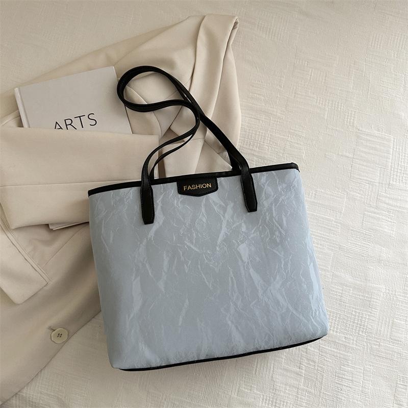 

Уникальная нишевая дизайнерская сумка женская 2025 новая весна и лето универсальная сумка-тоут изысканная сумочка супер горячая синий