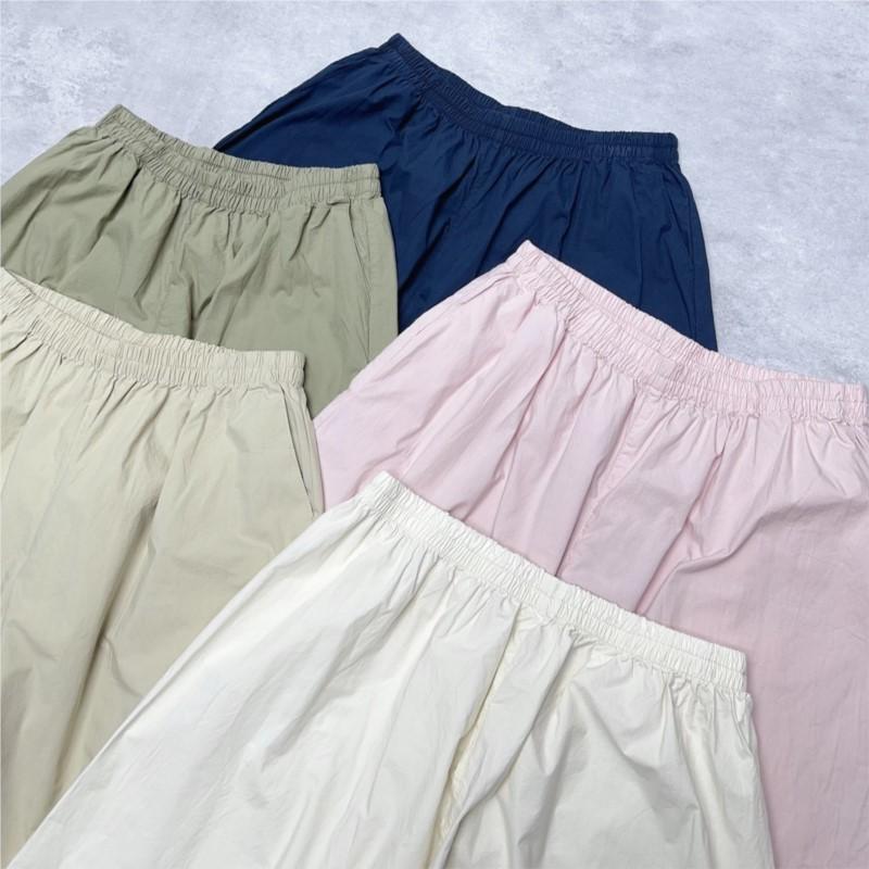 Johnature Japanese Thin Summer Elastic Waist Loose Casual Women Pants