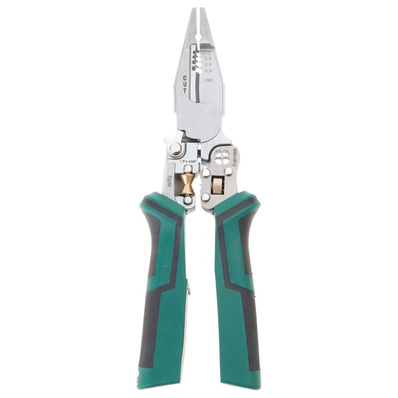 Wire Stripper Tool Multifunction Wire Strippers Electrical 8 In 1 Wire Cutter Wire Crimper Adjustable Wire Stripping
