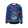 2024 Spring Animal Print Christmas Couple Hoodie - New Arrival, Round Neck Pullover