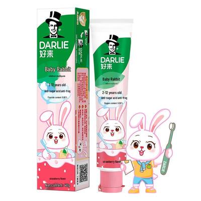 Baby Rabbit Kids Fluoride Toothpaste - Strawberry