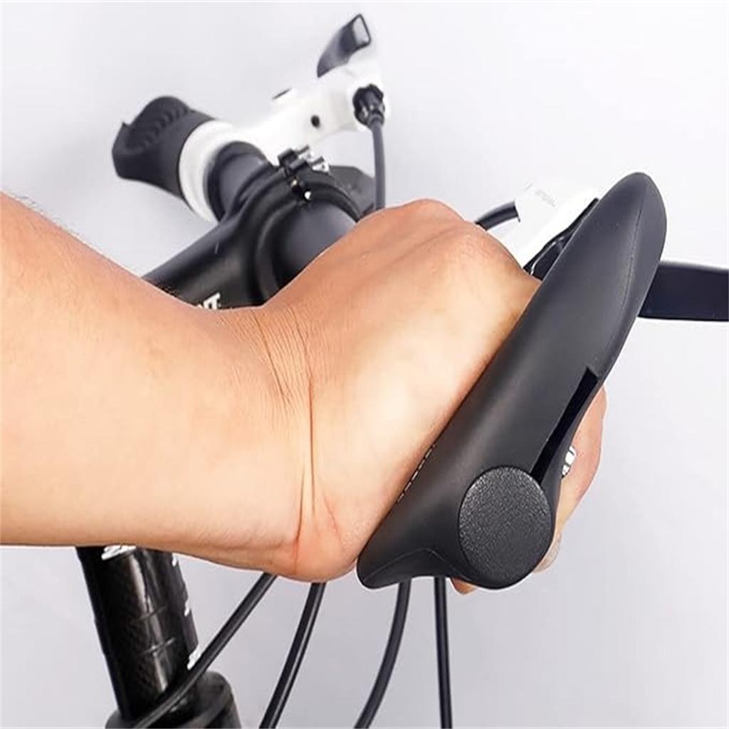 Mountain Bike Handlebar Covers – Rubber Horn , -Absorbing Thick Grip for Riding Equipment