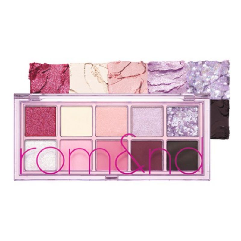 Rom&nd Meglio di Palette Palette Ombretti Multicolore Naturale Opaco & Glitter Collezione Trucco Occhi