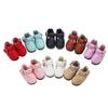 2.8cm * 1.2cm BJD Doll Shoes PU Leather T-shaped Button Doll Leather Shoes Multicolor Fashion Design Doll Sandals