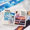 1-Roll Cloud & Sky Tape Stickers, Soft Pastel Designs, for Journal Decoration & DIY Crafts