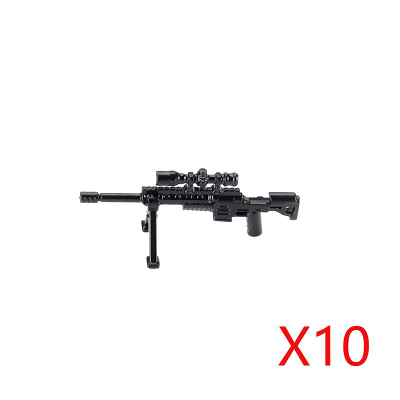 Military Weapons Accessories Building Blocks Russian Special Forces AK Rifles Tactical Bulletproof Vests Equipments Bricks Toys