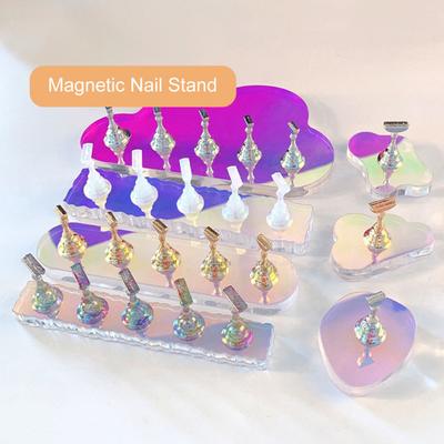 Praktischer Nagelspitzenhalter, abnehmbar, 4 Stile, dekorativ