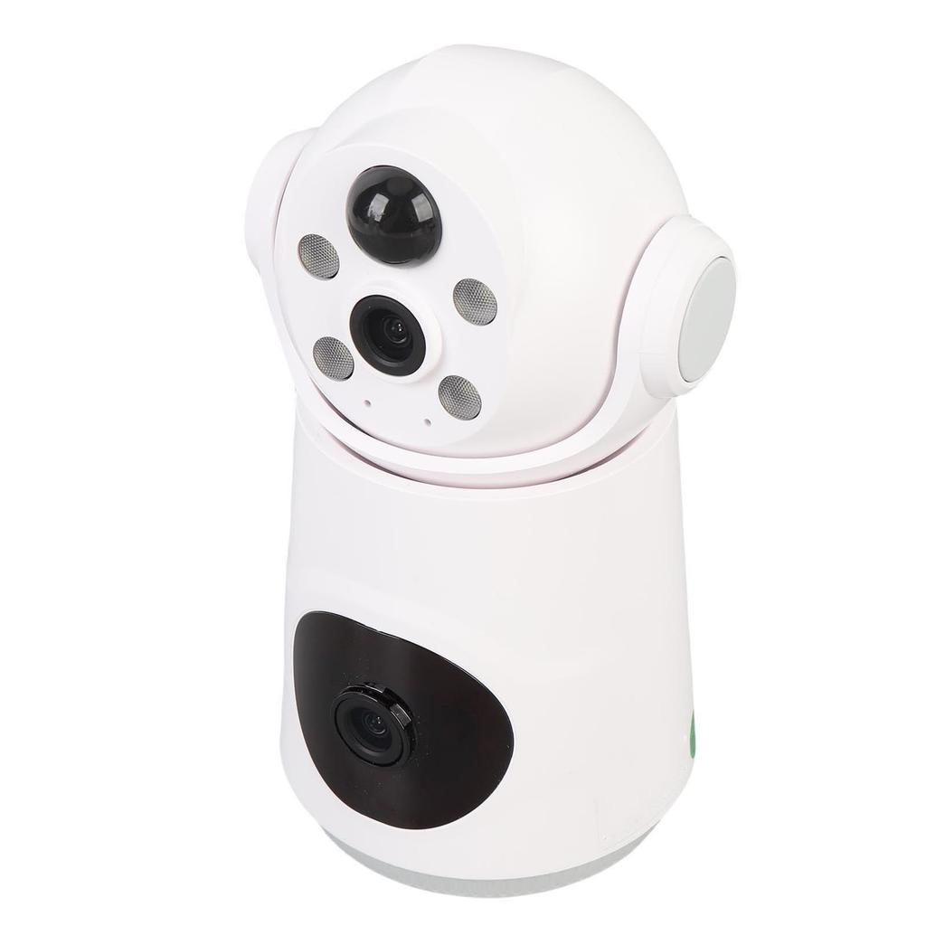 Security Camera Wireless WiFi 360 Degrees  Rotating Motion Detection Double Lens Camera for Indoor Outdoor