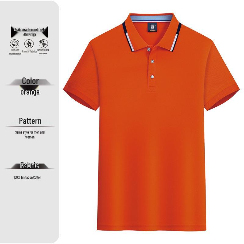 Custom Embroidered Polo Shirt - Men's Quick-Dry Short Sleeve Workwear