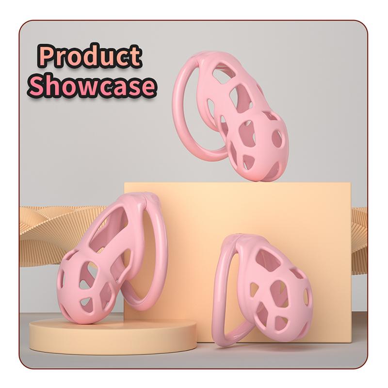 Men Silicone Chastity Cage Cock Lock Penis Ring Sex Toys For Sissy Men Stretcher BDSM Gay Erotic Urethral Device Adult Sex Toys