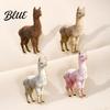 Durable Enamel Brooch Pin Alpaca Design Zinc Alloy Vibrant Healing