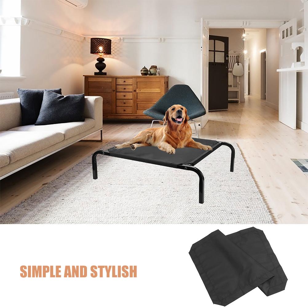Dog Cot Replacement Cover Breathable Mesh Washable Pet Bed Protector Indoor Outdoor Small Pets Furniture Indoor Pet Bed
