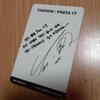 [USED] SHINee Taemin PRESS IT Trading Card Included