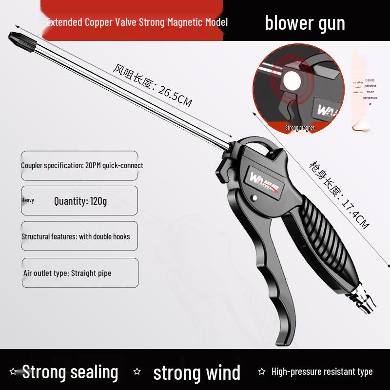 Wanhe High-Pressure Air Blow Gun for Dust Removal and Truck Inflation
