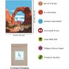 Nilem Design Retro National Park Posters Set of 9 – 8x10 Illustrated Wall Art Prints – Unframed Vintage-Style Nature Decor for Living Room,