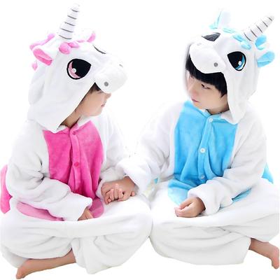 Monster Costume for Children, Cosplay Outfit, Loungewear, Unisex (140cm, Blue)