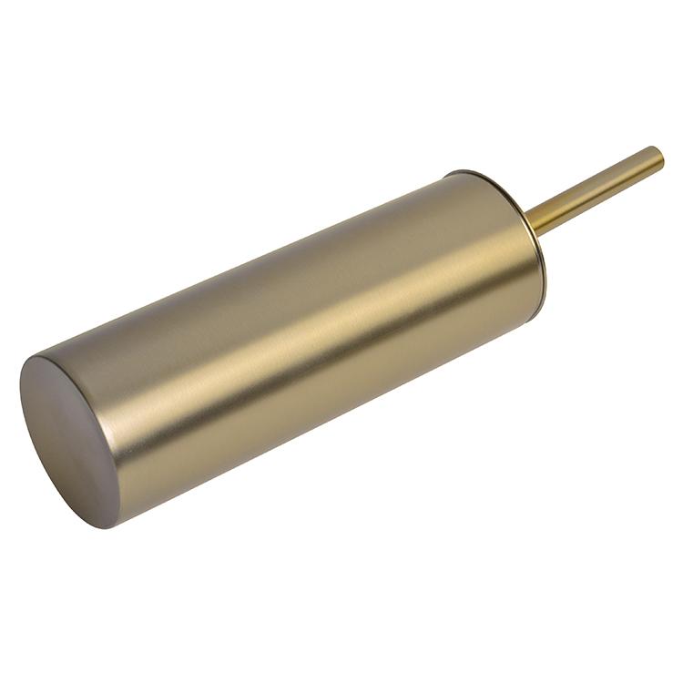 HANGSHAU Gold Badezimmerzubehör Metall Edelstahl 304 Griff Toilettenbürstenhalter Toilettenbürste