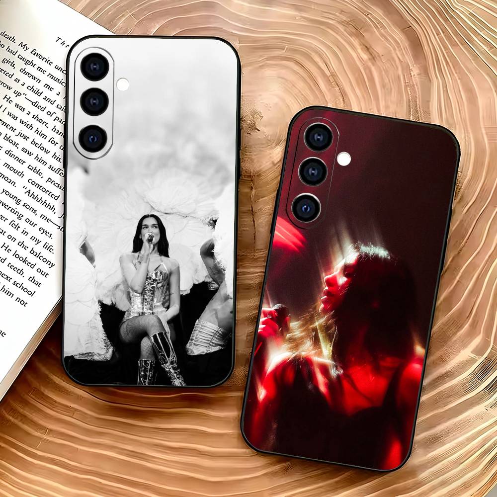 D-Dua L-Lipas Singer Phone Case Silicone Soft For Samsung Galaxy A73,A72,A71,A70,A53,A52,A51