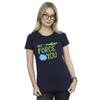 STAR WARS Womens/Ladies The Mandalorian May The Force Be With You Cotton T-Shirt