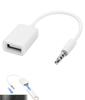AUX Terminal To USB 3.5mm Male Car Accessories Car Audio