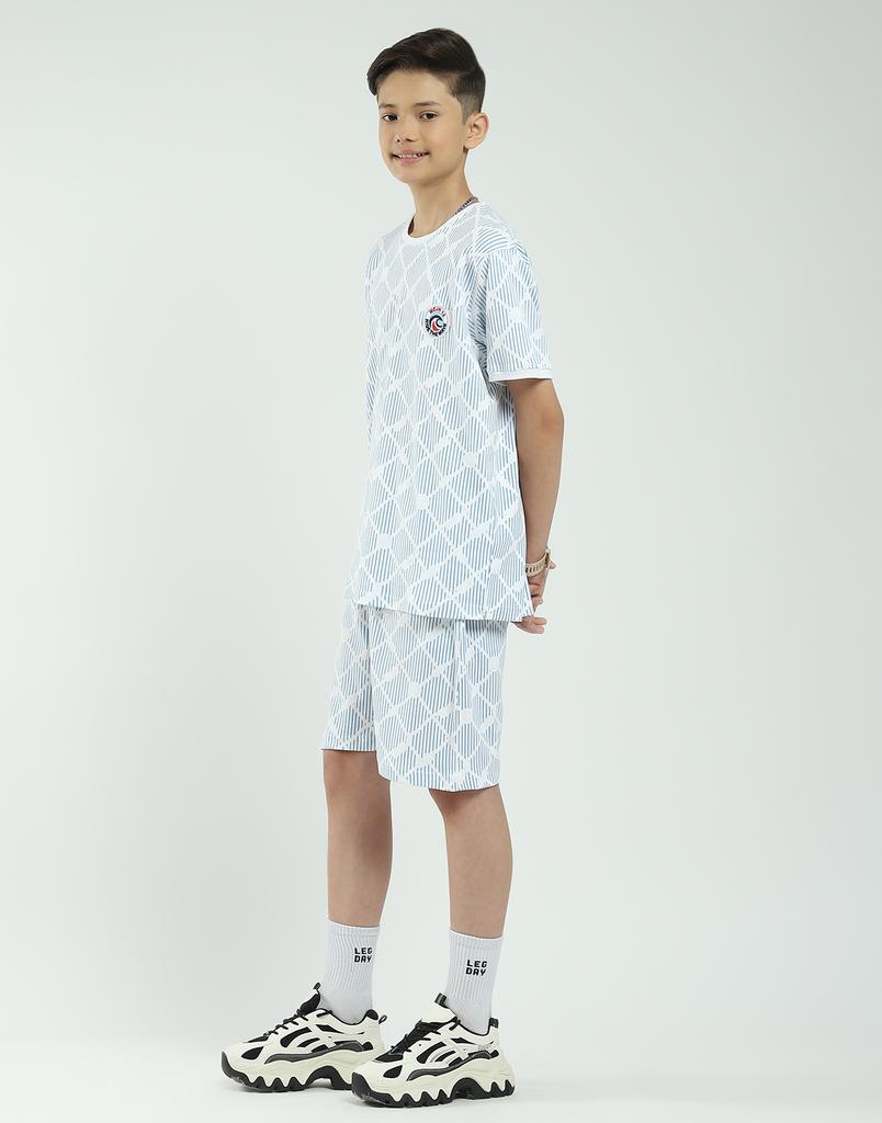MONTE CARLO Boy's Regular Fit Bermuda Set