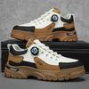 Men's shoes autumn new outdoor breathable low-top wear-resistant rotary buckle tooling shoes casual sports trendy shoes