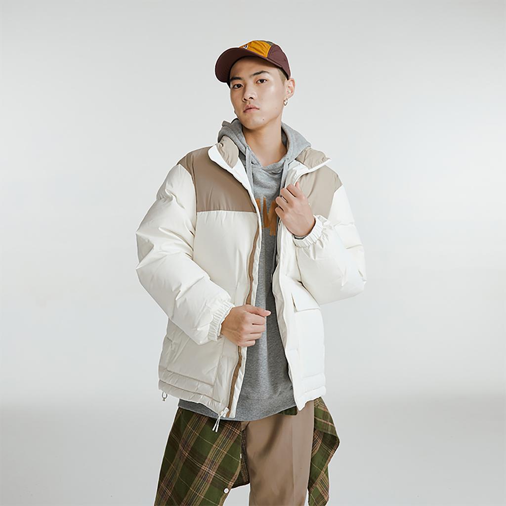 New Balance Down Jacket Unisex Khaki/White AMJ34304-CIC