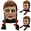 Hororová ošklivá panenka Maska Halloween Strašidelná Latexový kryt obličeje Párty pokrývka hlavy Kostýmové rekvizity KTY