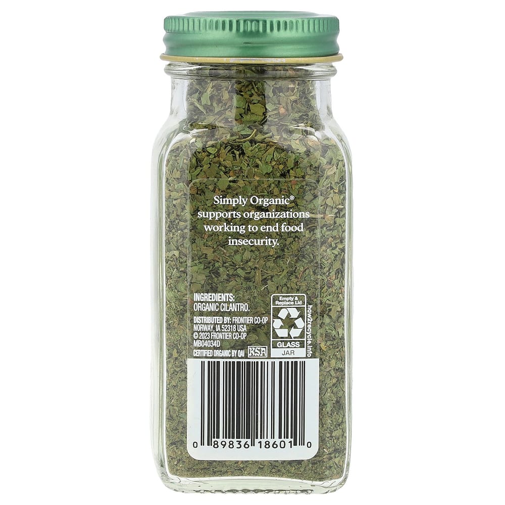 Simply Organic Cilantro 0.78 oz (22 g)