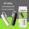 New Bluetooth Noise Cancelling Single Ear Headset with Mic & Ear Hook - Car Phone Wireless Earphones