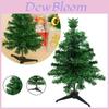 Niedlicher grüner Mini-Weihnachtsbaum mit stabilem PVC-Sockel für die Dekoration von Familienfeiern