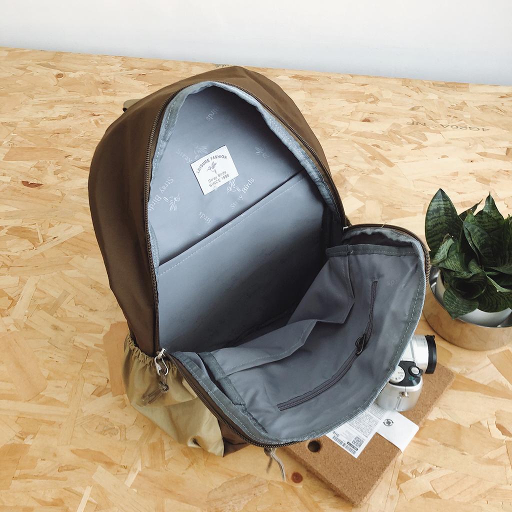 Schoolbag Lightweight Sports Large Capacity Backpack Men's and Women's Outdoor Leisure Travel Commuter Backpack Simple Fashion Student School Bag
