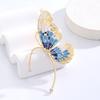 New Jewelry, Sweet Single Elf Ear Clips, Ear Hanging Women, Rhinestone Wings Without Ear Holes, Butterfly Ear Bone Clips.