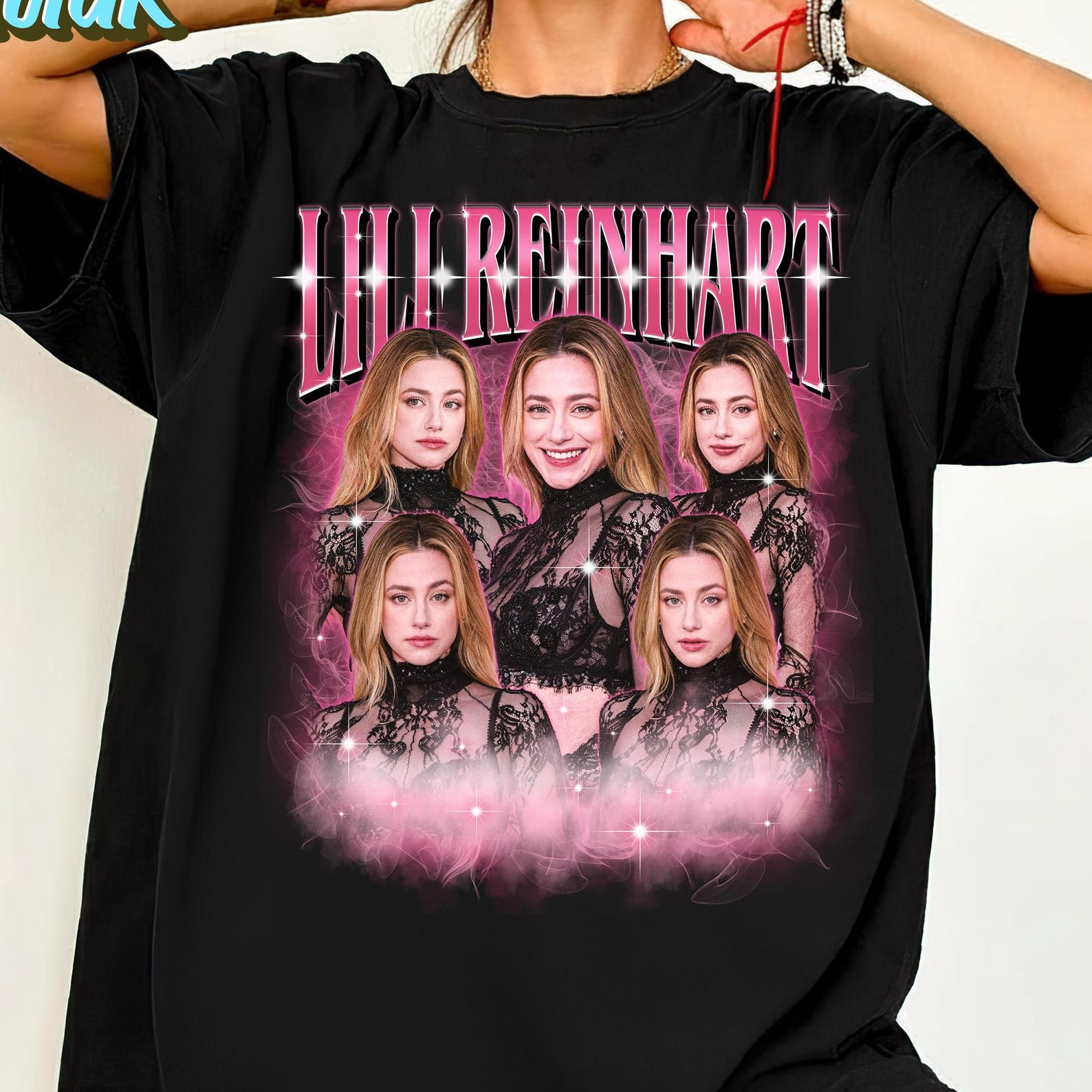 Lili Reinhart Retro Y2k Shirt, Lili Reinhart Homage Tshirt, Lili Reinhart Fan Tees, Lili Reinhart Retro 90s Sweater, Lili Reinhart Merch XL
