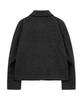 Hyoji Fw Herringbone Macara Crop Blazer