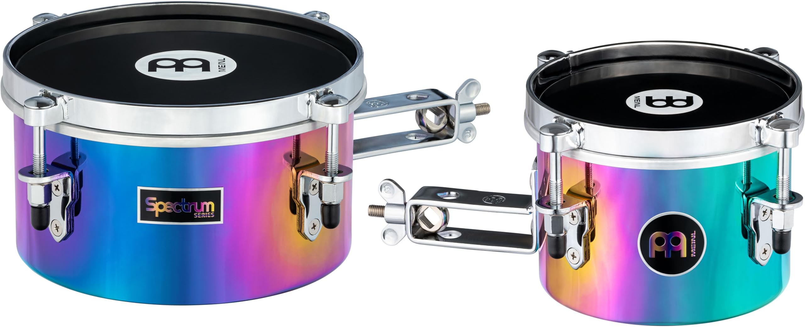 

MEINL Percussion SMIT68 Spectrum Series Drummer Mini Timbales, 6 & 8 [Includes L-Shaped Key] [Official Japanese Product]
