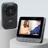 4pcs True Wireless Doorbell Camera For Easy Installation High Endurance Video Doorbell With Intercom