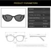 New Arrival Small Cat Eye Sunglasses Women Oval Vintage Brand Elliptic Square Sun Glasses for Female Shades Female Eyewear