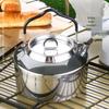 Ultralight Stainless Steel Camping Kettle - Portable Outdoor Use