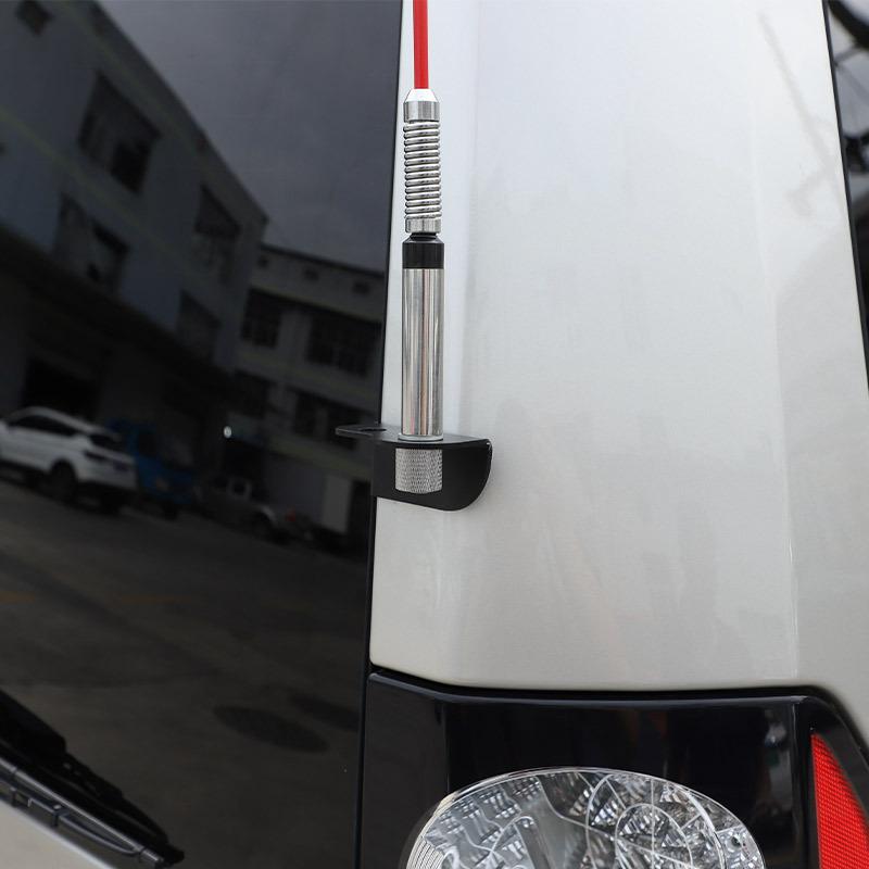 For Land Rover Discovery 4 LR4 2010-2016 Exterior Modified Aluminum Alloy Rear Door Radio Antenna Bracket Base Car Accessories