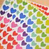 6 Stück Scrapbook-Notizbuch Liebe Pünktchen Stern Aufkleber DIY-Aufkleber Handbuch Album Dekorationszubehör