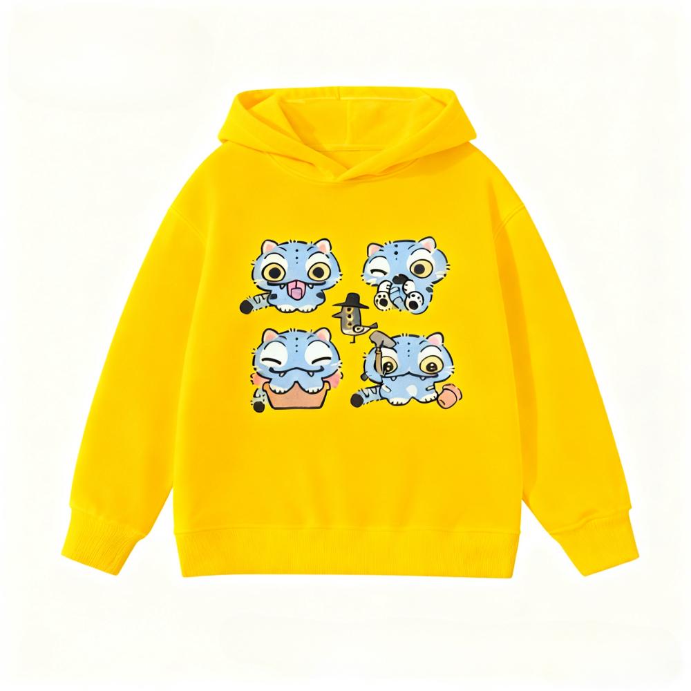 Korean Popular Kpop Demon Hunter Children's Sweatshirt Boys and Girls Clothing Autumn and Winter Warm Children's Hoodie