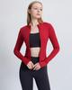 Women's Quick-Dry Yoga Jacket - Breathable, Tight Fit, Long Sleeve Fitness Top