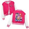 Kinder Mädchen Anime Cartoon POP Sängerin Super Star Rumi Zoey Mira Bedruckte Lässige Langarm Baseballjacke Mantel