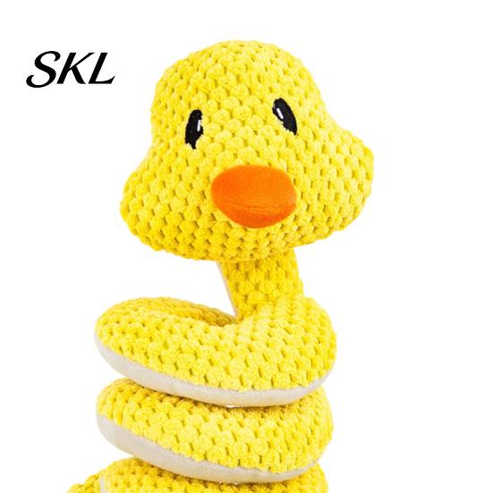 Boredom Buster Pet Supplies Plush Crinkle Dog Toy, Tug of War Interactive Toy with Play Toys Rope Loop, Stuffed Animal Chew for Medium Large